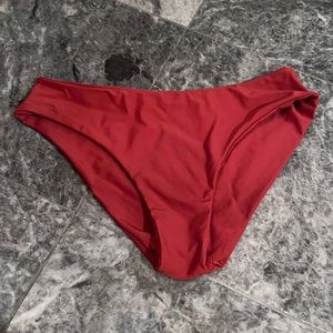 shein - maroon swim bottoms